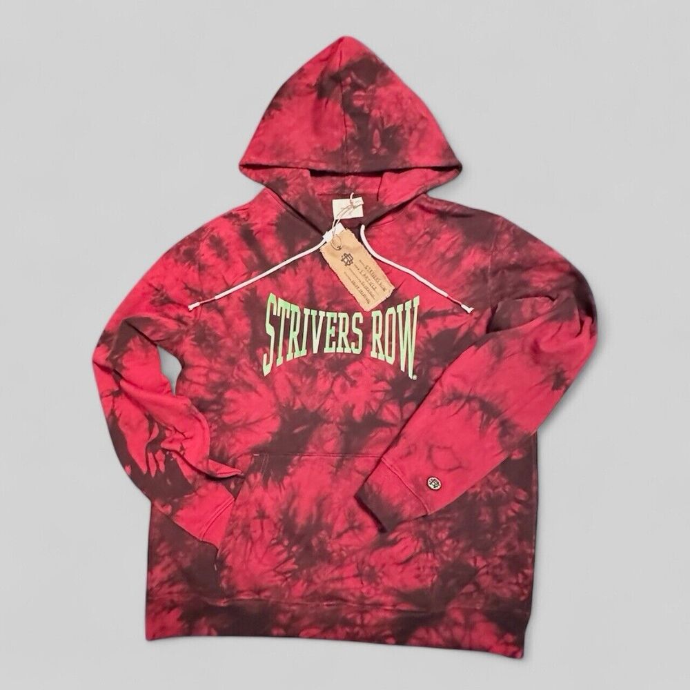Strivers Row Hoodie Men’s Size 2XL Red Dhalia Bleeder Black Sweater XXL NWT